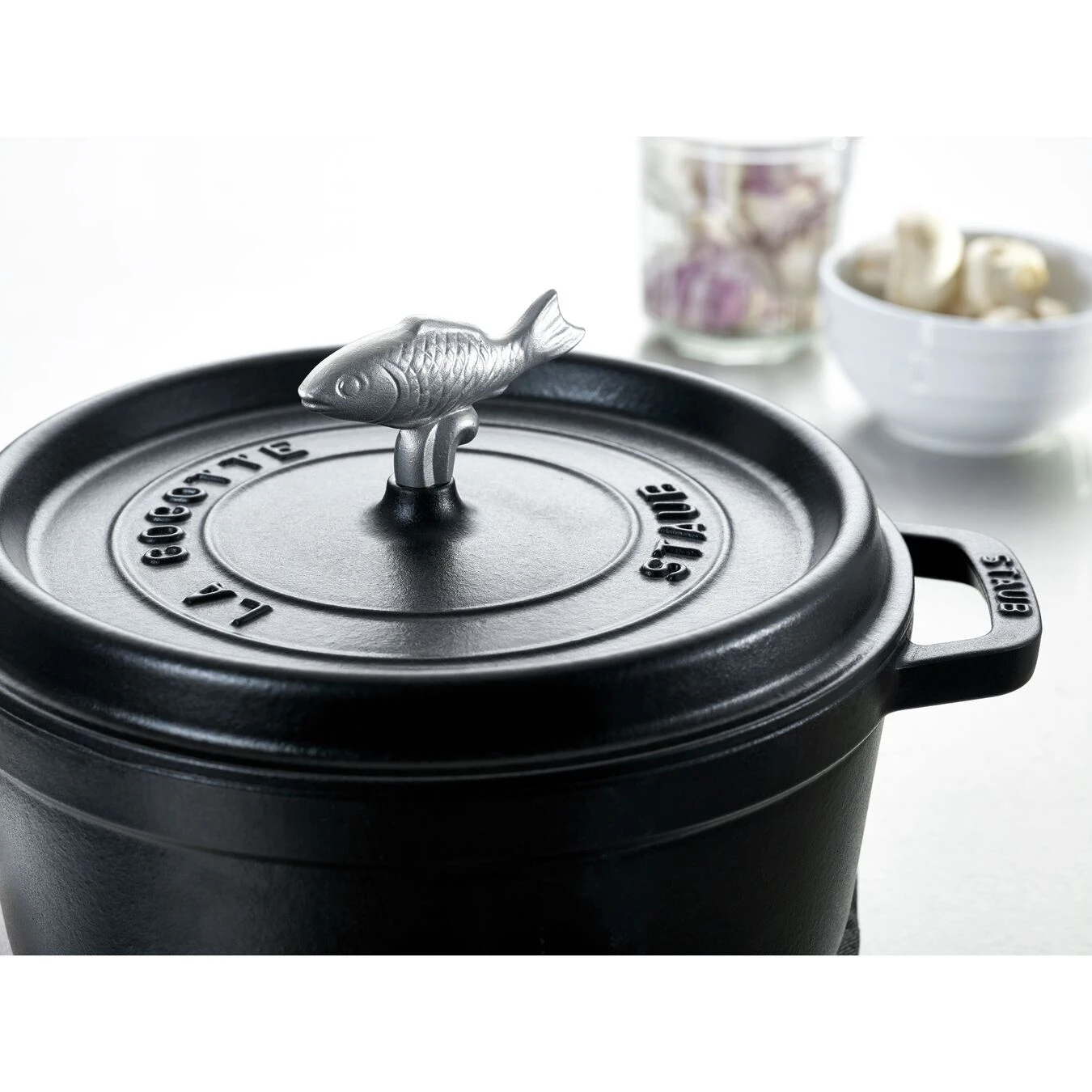 Staub Pomello Pesce - 8 Cm, Acciaio Inox - immagine 2
