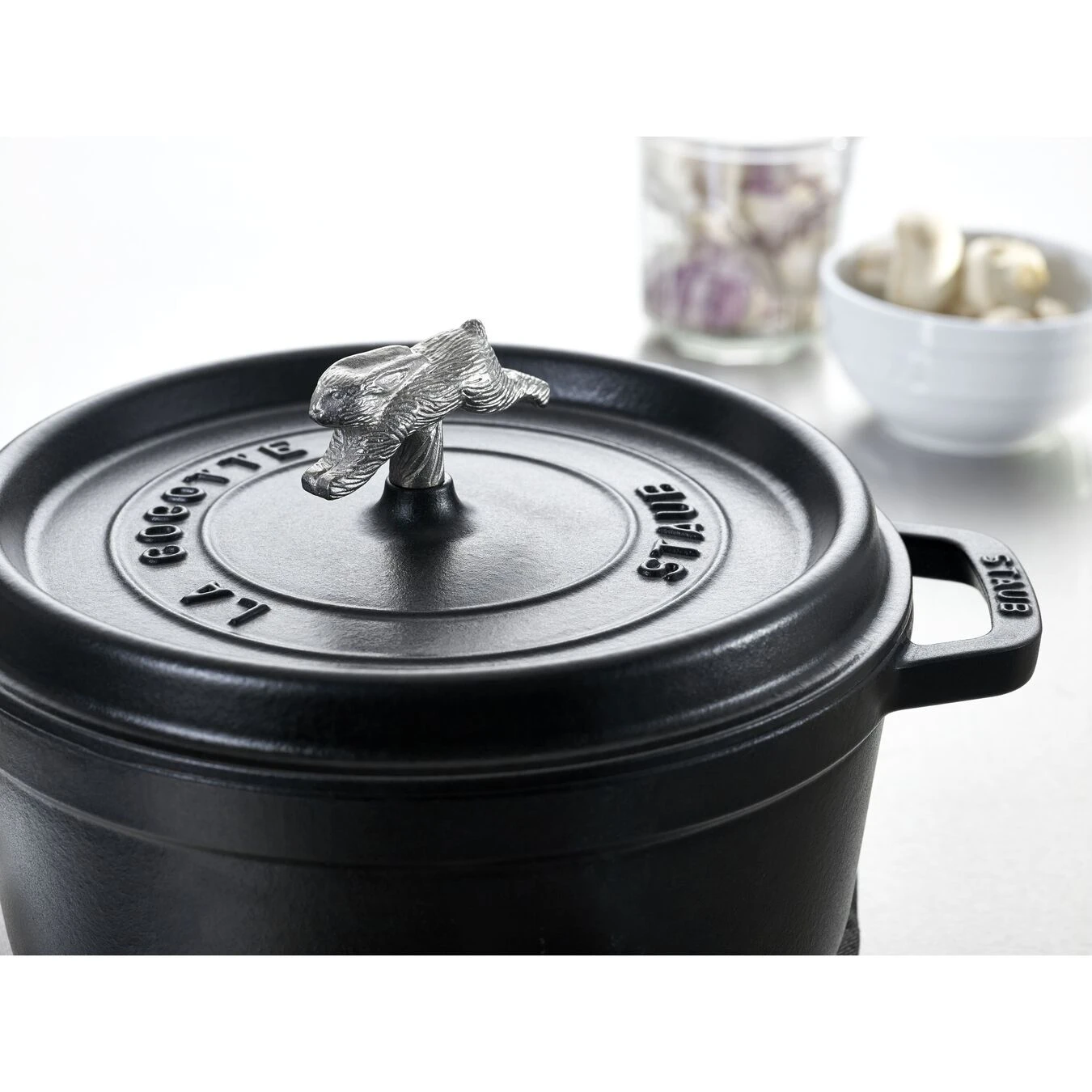Staub Pomello Coniglio - 7 Cm, Acciaio Inox - immagine 2