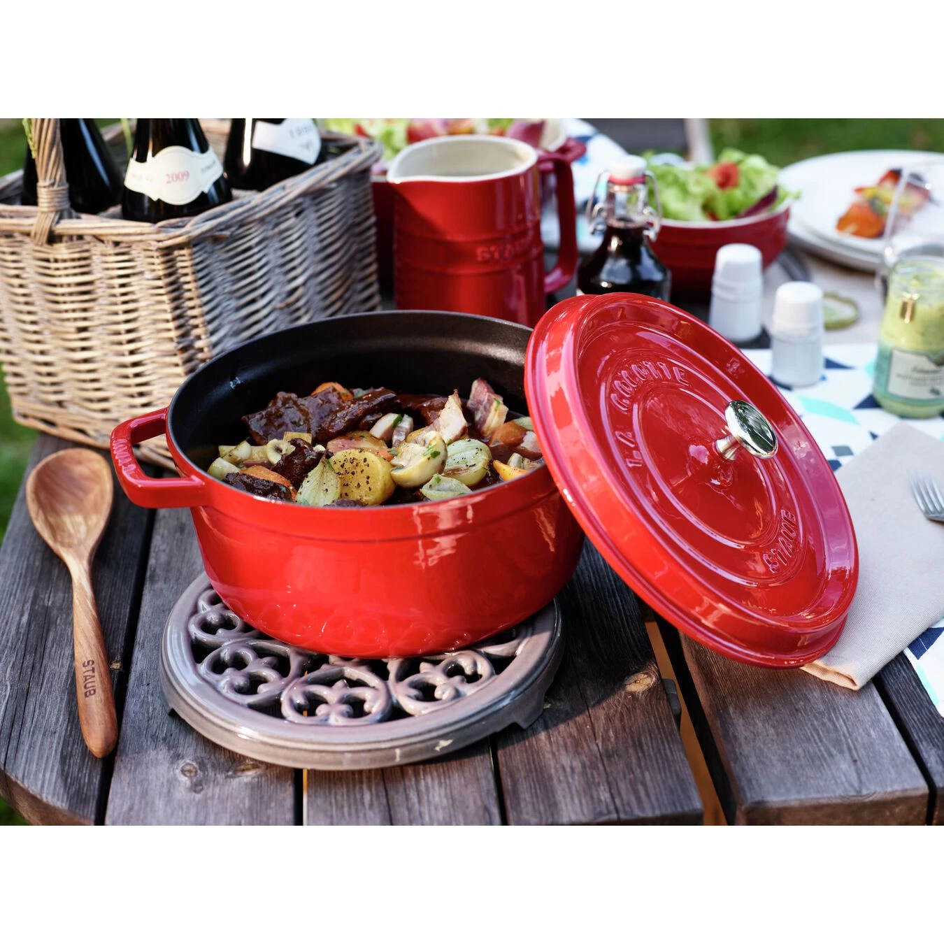 Staub Sottopentola Rotondo - 18 Cm, Ghisa - immagine 3