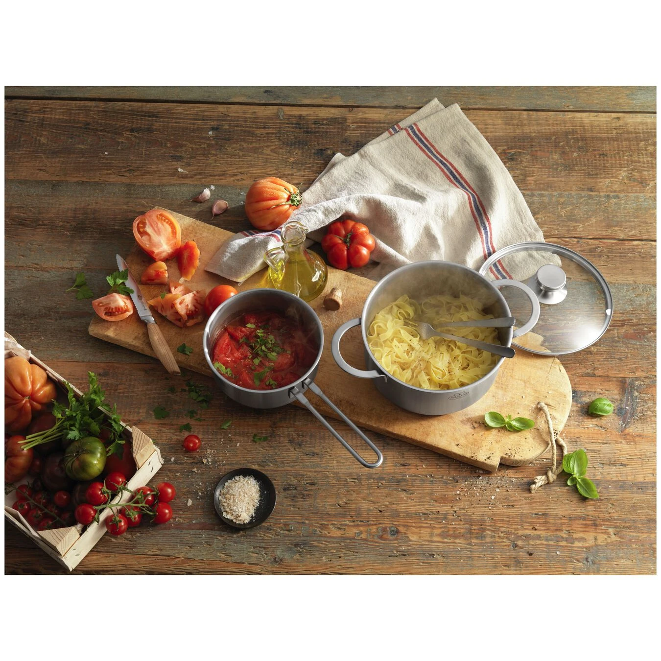 Ballarini Set Di Pentole - 5-pz., 18/10 Acciaio Inossidabile - immagine 2