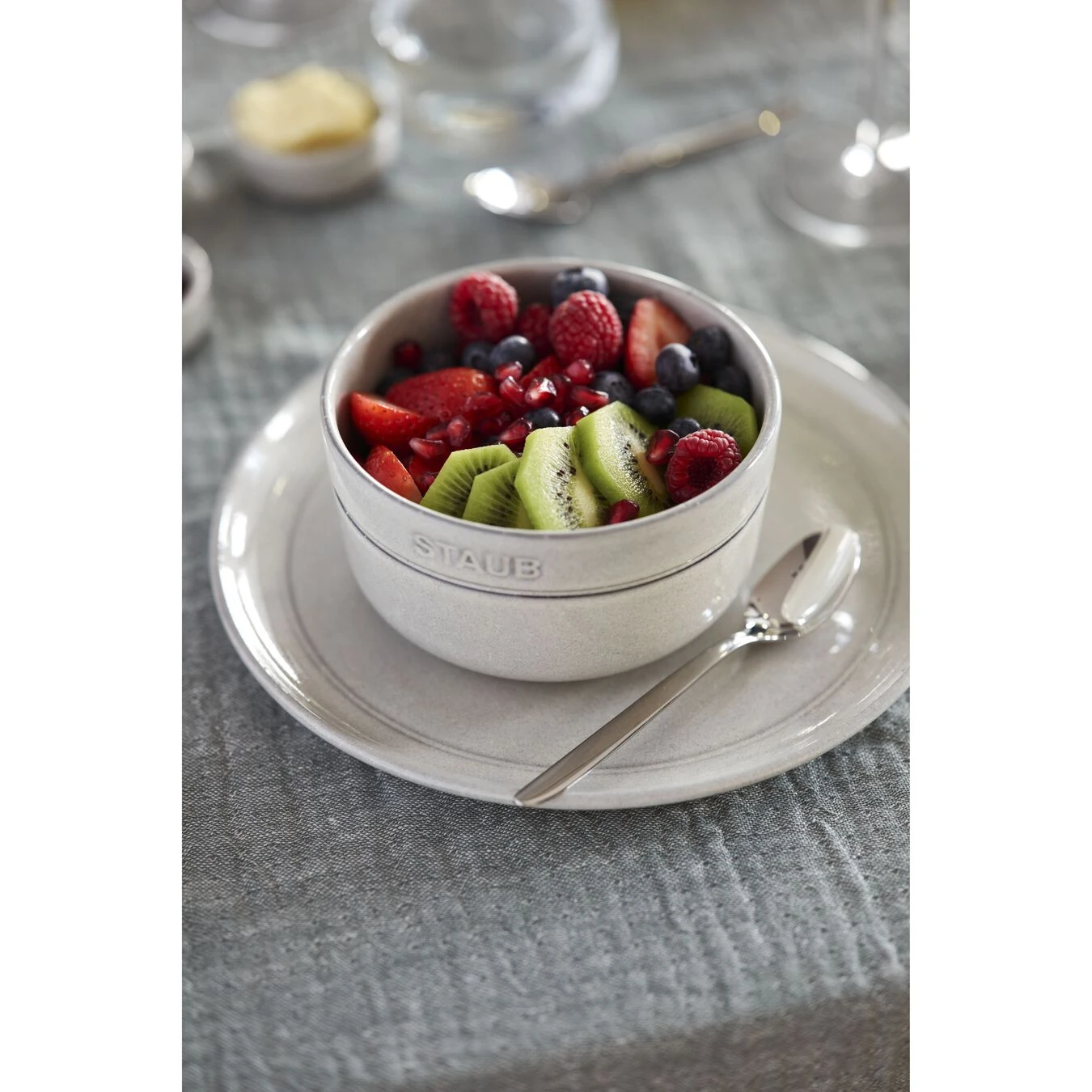 Staub Ciotola Rotonda - 12 Cm, Tartufo Bianco - immagine 3