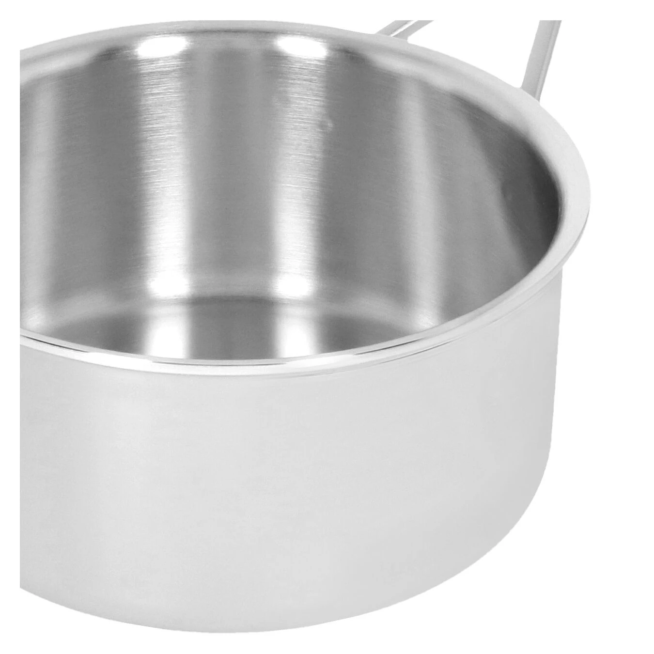 Demeyere Casseruola Con Manico Con Coperchio - 18 Cm, 18/10 Acciaio Inossidabile - immagine 5