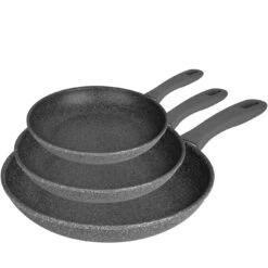 Ballarini Set Di Padelle - 3-PZ., Alluminio