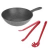 Ballarini Mix Murano - Wok/ Pinza/ Cucchiaio Per Pasta, 3-PZ.