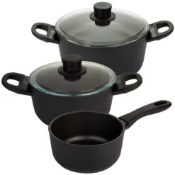 Ballarini Set Di Pentole, 3-PZ., Alluminio, Keravis Extreme