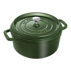 Staub Cocotte Rotonda - 24 Cm, Basilico