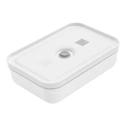 Zwilling Lunch Box Sottovuoto L Piatto, Plastica, Bianco-grigio