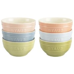 Staub Set Di Ciotole Macaron - 6-pz., Colori Misti