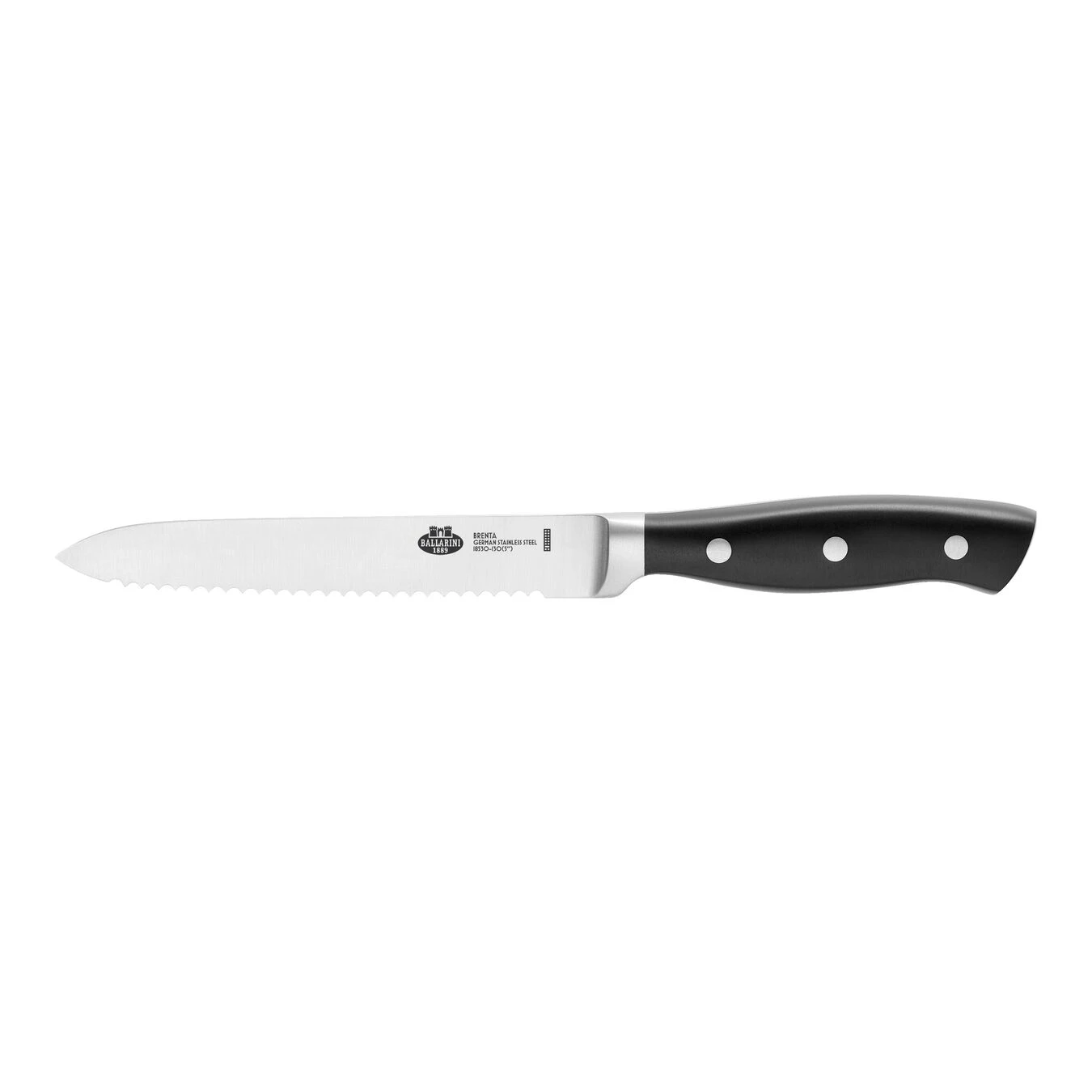 Ballarini Coltello Universale Seghettato - 13 Cm