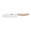 Ballarini Coltello Santoku Alveolato - 18 Cm, Naturale