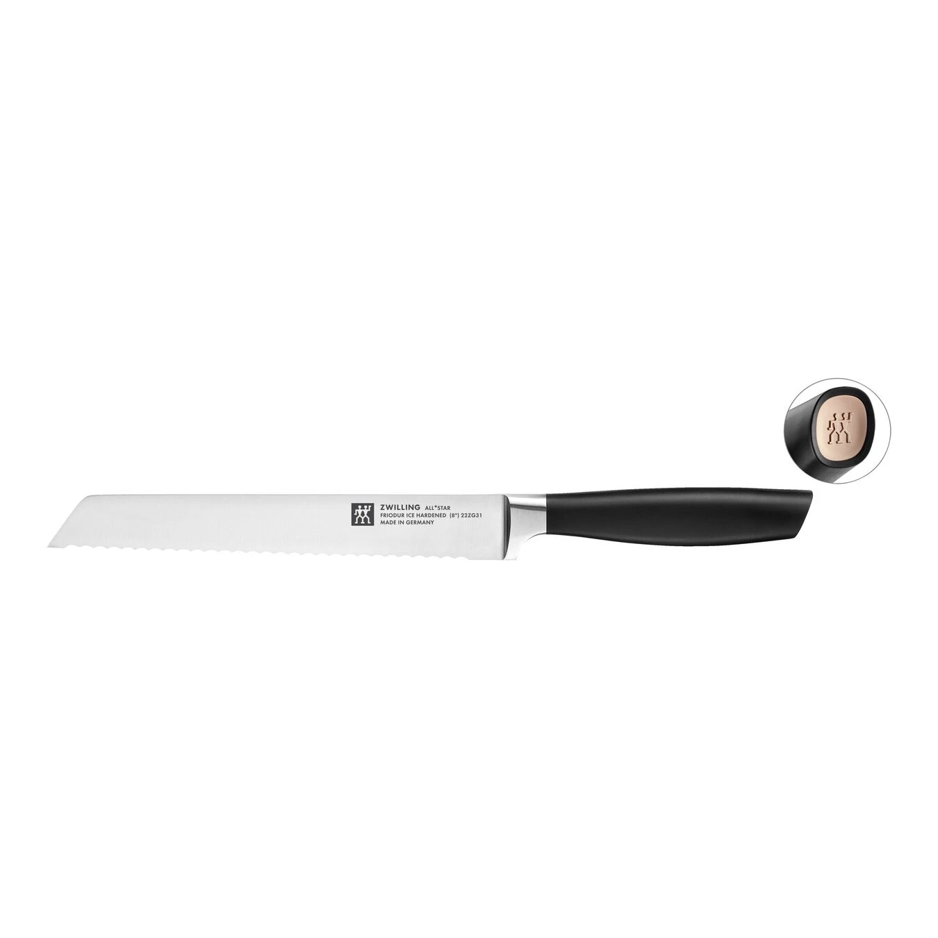 Zwilling Coltello Da Pane 20 Cm, Rosegold