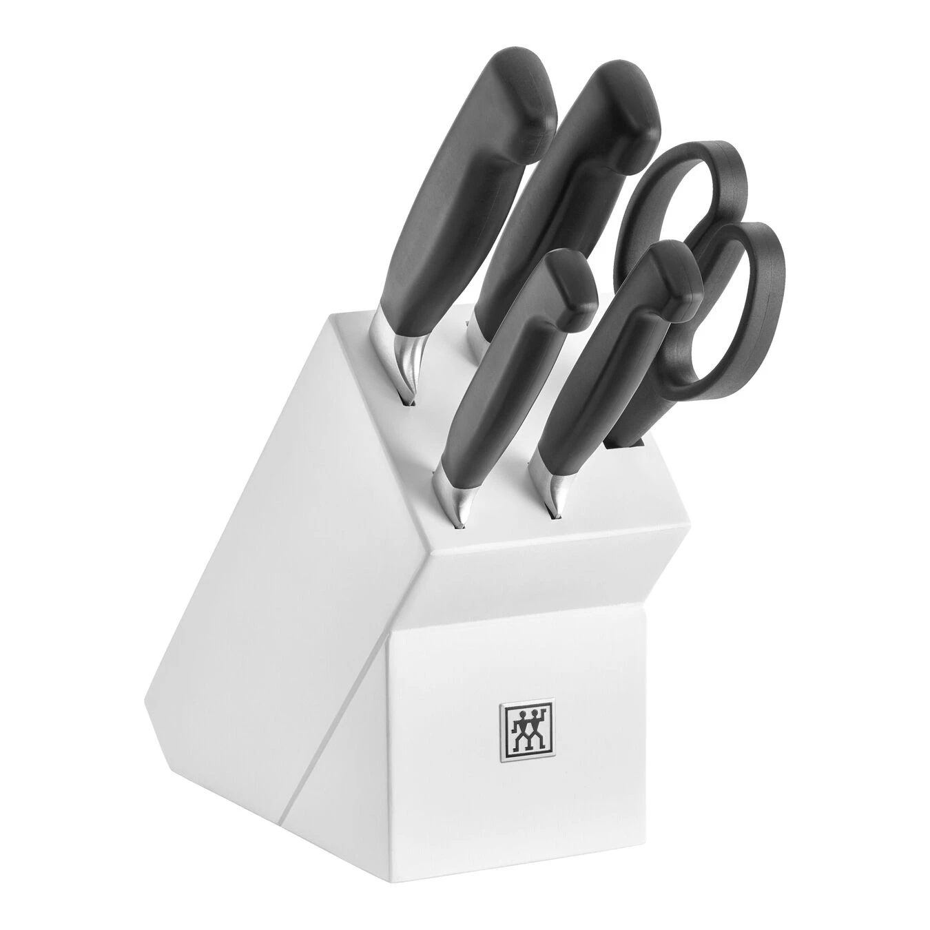 Zwilling Set Di Coltelli Con Ceppo - 6-pz., Bianco