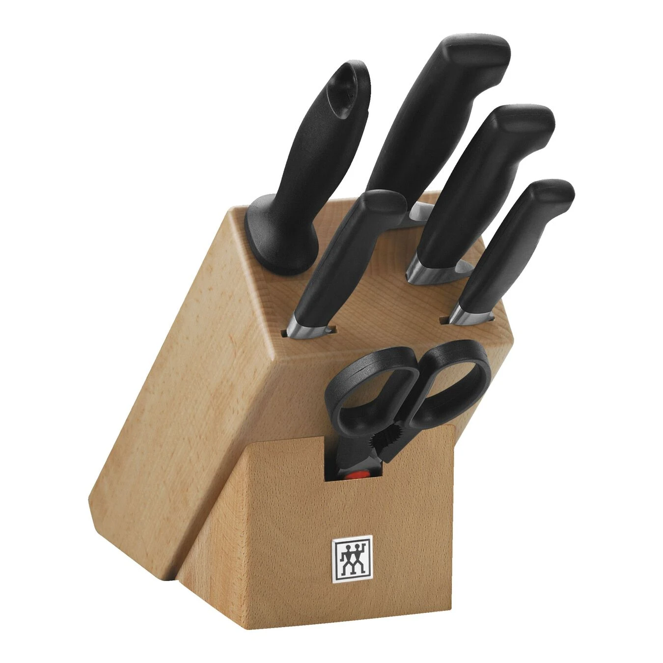 Zwilling Set Di Coltelli Con Ceppo - 7-pz., Naturale