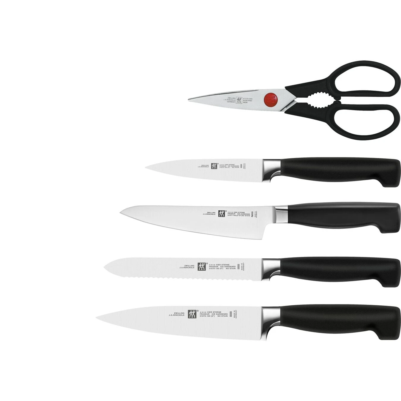 Zwilling Set Di Coltelli Con Ceppo - 6-pz., Bianco - immagine 2