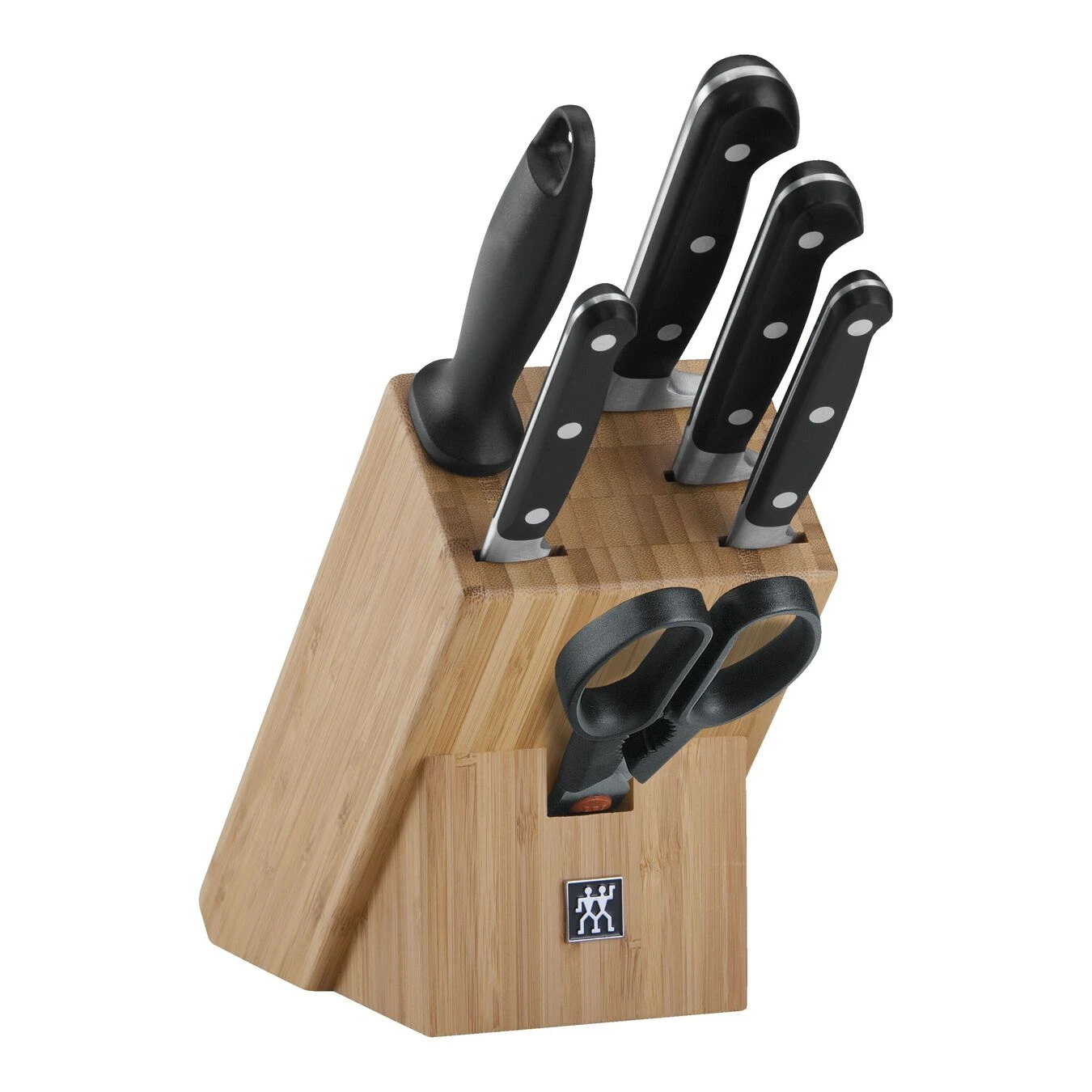 Zwilling Set Di Coltelli Con Ceppo - 7-pz., Naturale