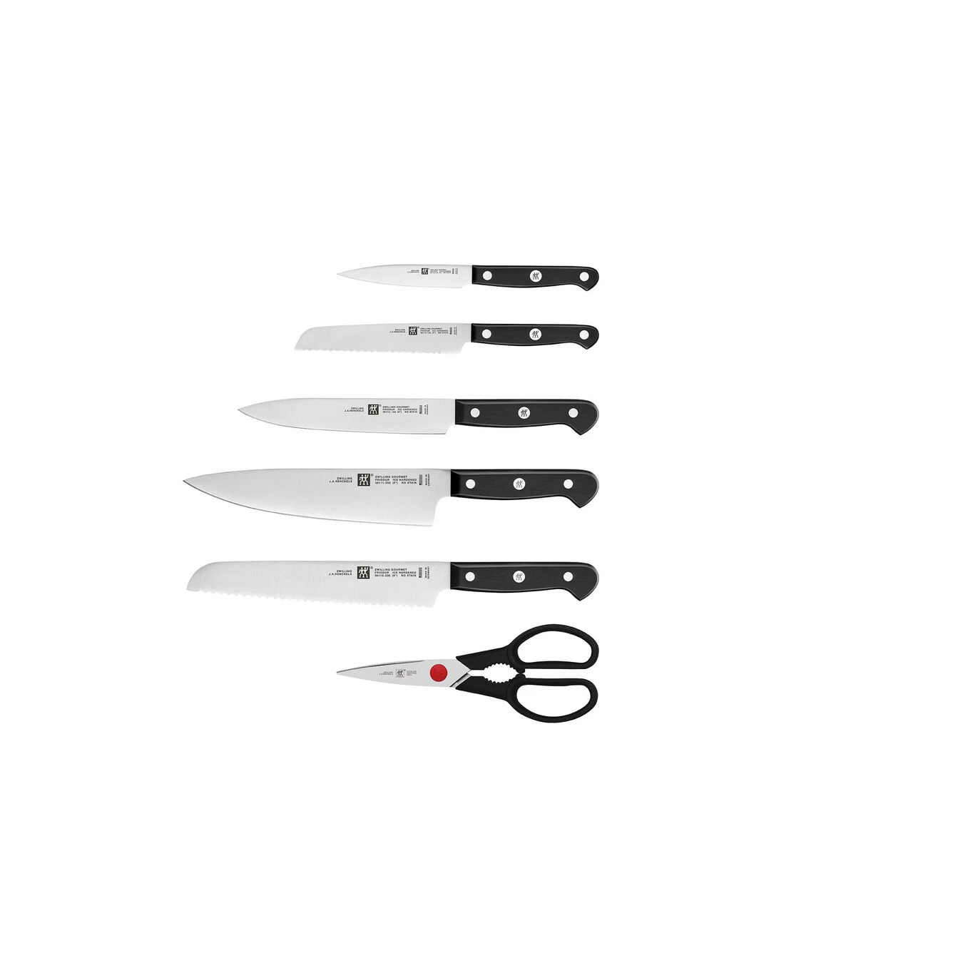Zwilling Set Di Coltelli Con Ceppo Con Sistema Autoaffilante - 7-pz., Bianco - immagine 2