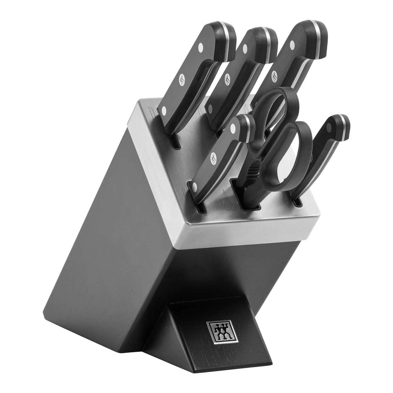 Zwilling Set Di Coltelli Con Ceppo Con Sistema Autoaffilante - 7-pz., Nero