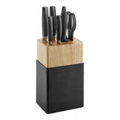 Zwilling Set Di Coltelli Con Ceppo - 7-pz., Nero
