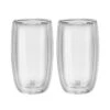 Zwilling Set Di Bicchieri Da Latte - 350 Ml / 2-pz., Vetro Borosilicato