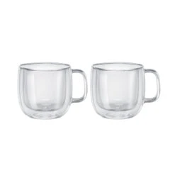 Zwilling Set Di Bicchieri Da Cappuccino - 2-pz., Vetro Borosilicato