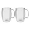 Zwilling Set Di Bicchieri Da Latte - 450 Ml / 2-pz., Vetro Borosilicato