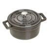 Staub Mini Cocotte Rotonda - 10 Cm, Grigio Grafite