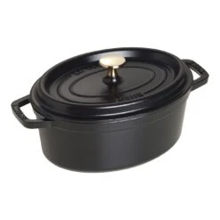 Staub Cocotte Ovale - 23 Cm, Nera