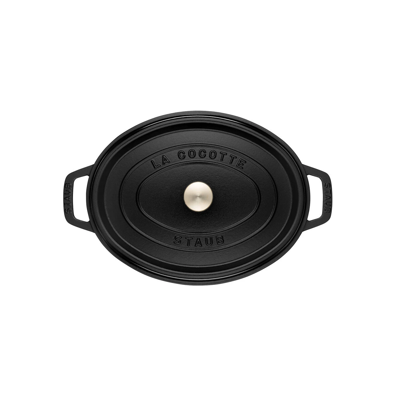 Staub Cocotte Ovale - 15 Cm, Nera - immagine 4