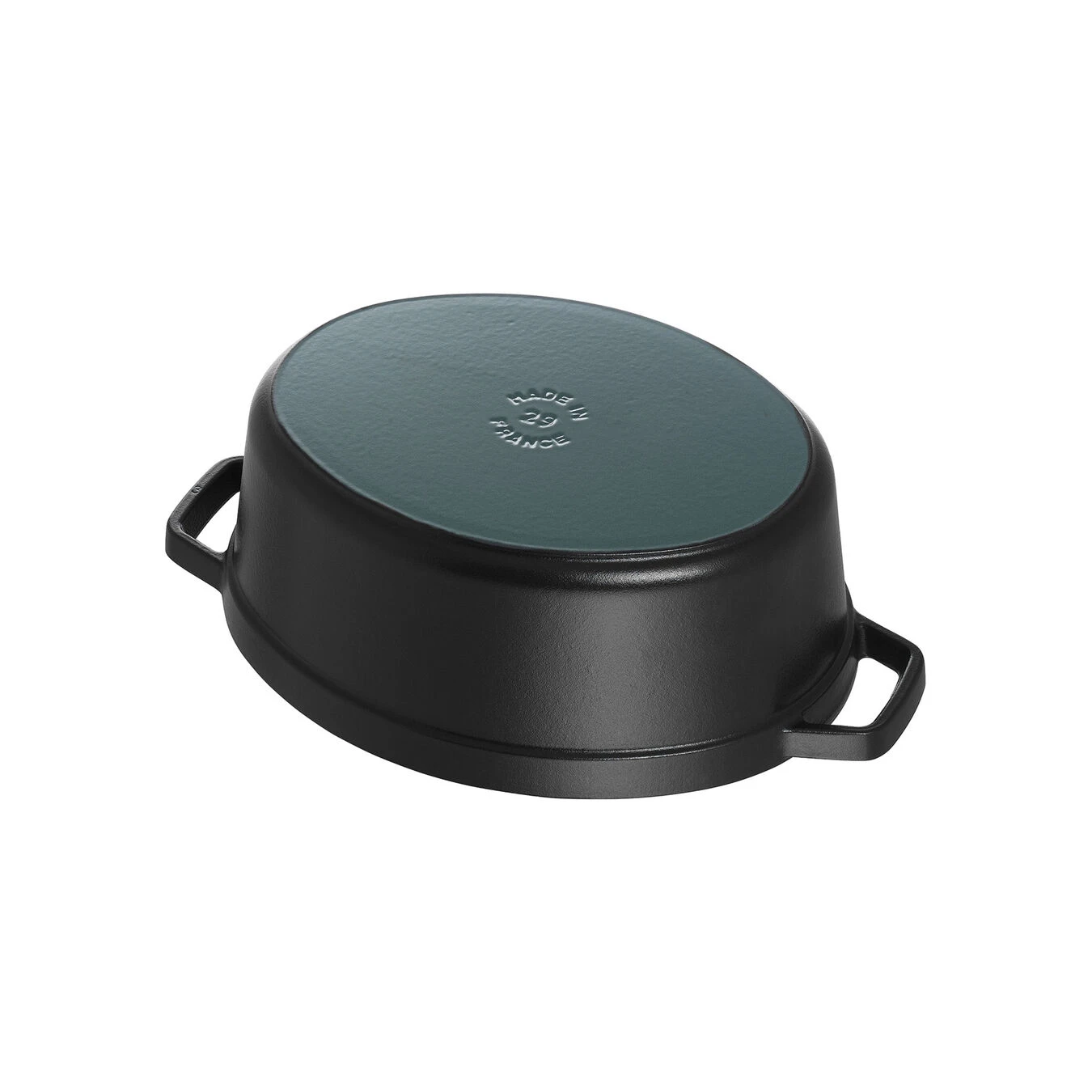 Staub Cocotte Ovale - 15 Cm, Nera - immagine 5