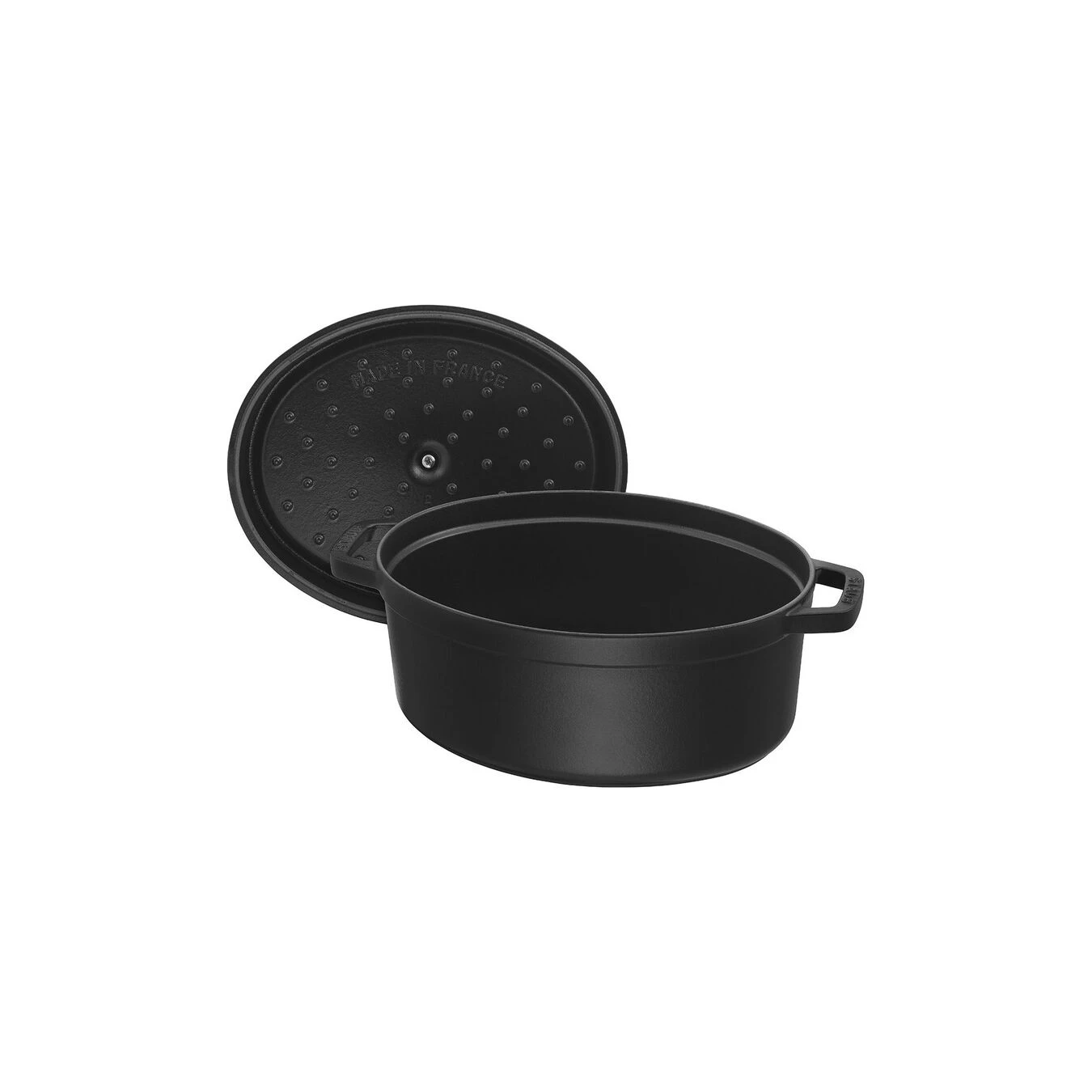 Staub Cocotte Ovale - 15 Cm, Nera - immagine 2