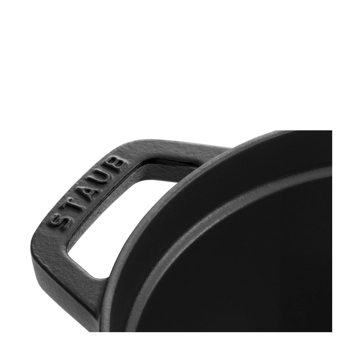 Staub Cocotte Ovale - 15 Cm, Nera - immagine 3