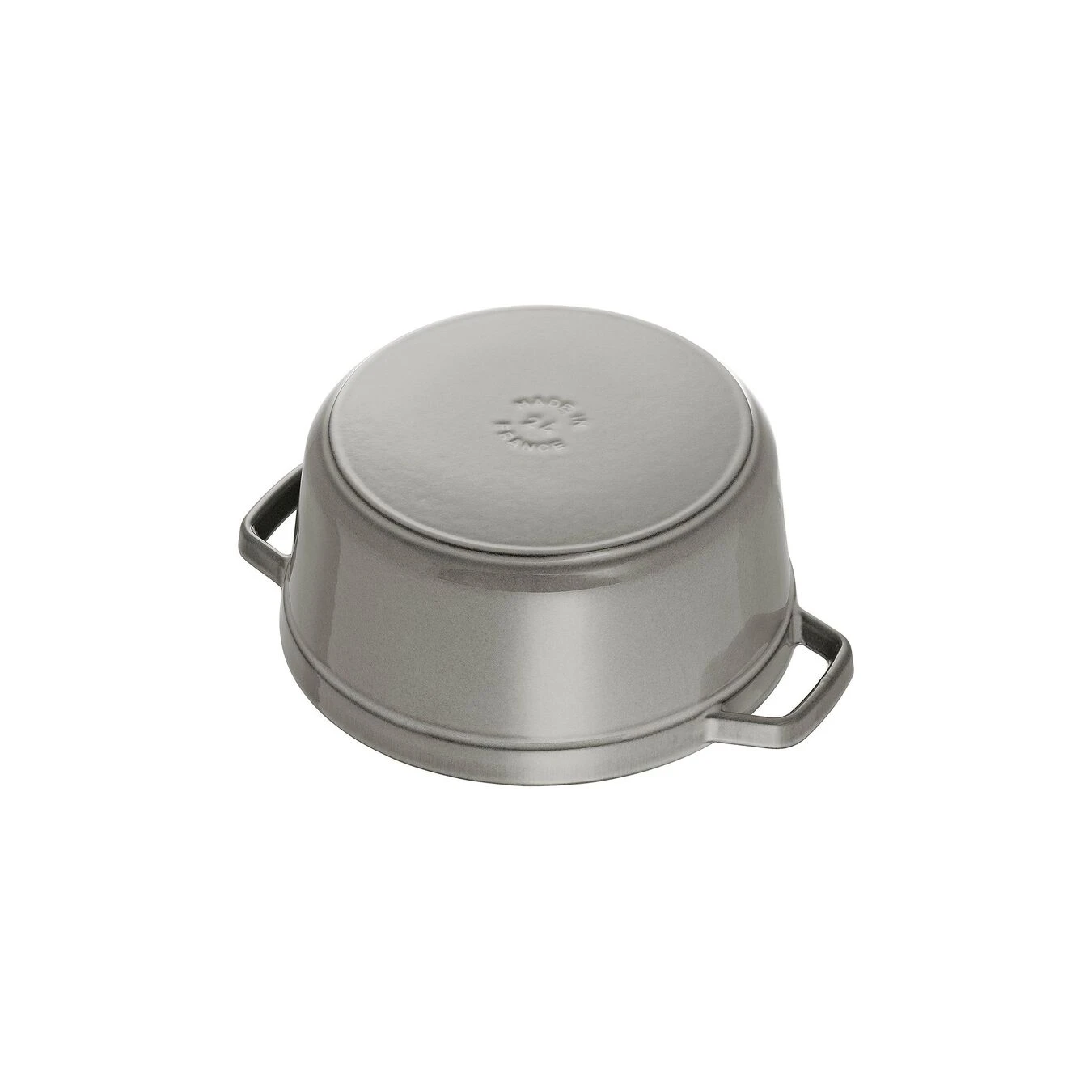 Staub Cocotte Rotonda - 24 Cm, Colore Grigio Grafite - immagine 3