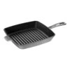Staub Grill Con Manico Quadrata - 26 X 26 Cm, Colore Grigio Grafite