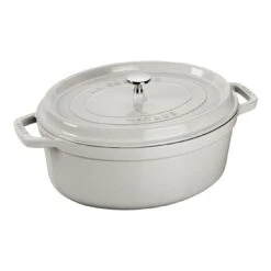 Staub Cocotte Ovale - 23 Cm, Tartufo Bianco