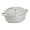 Staub Cocotte Ovale - 37 Cm, Tartufo Bianco