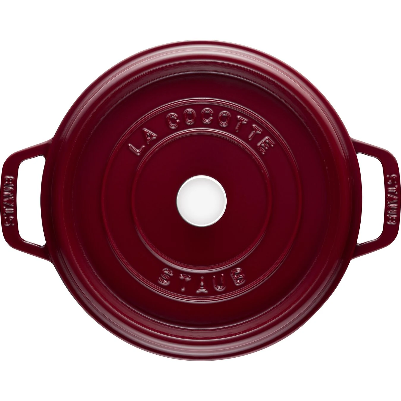 Staub Cocotte Rotonda - 28 Cm, Bordeaux - immagine 3