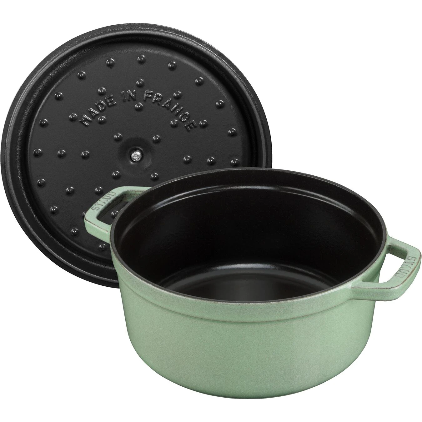 Staub Cocotte Rotonda - 26 Cm, Salvia - immagine 2