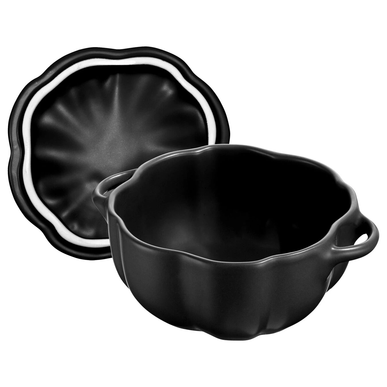 Staub Cocotte Zucca - 15 Cm, Nera - immagine 2