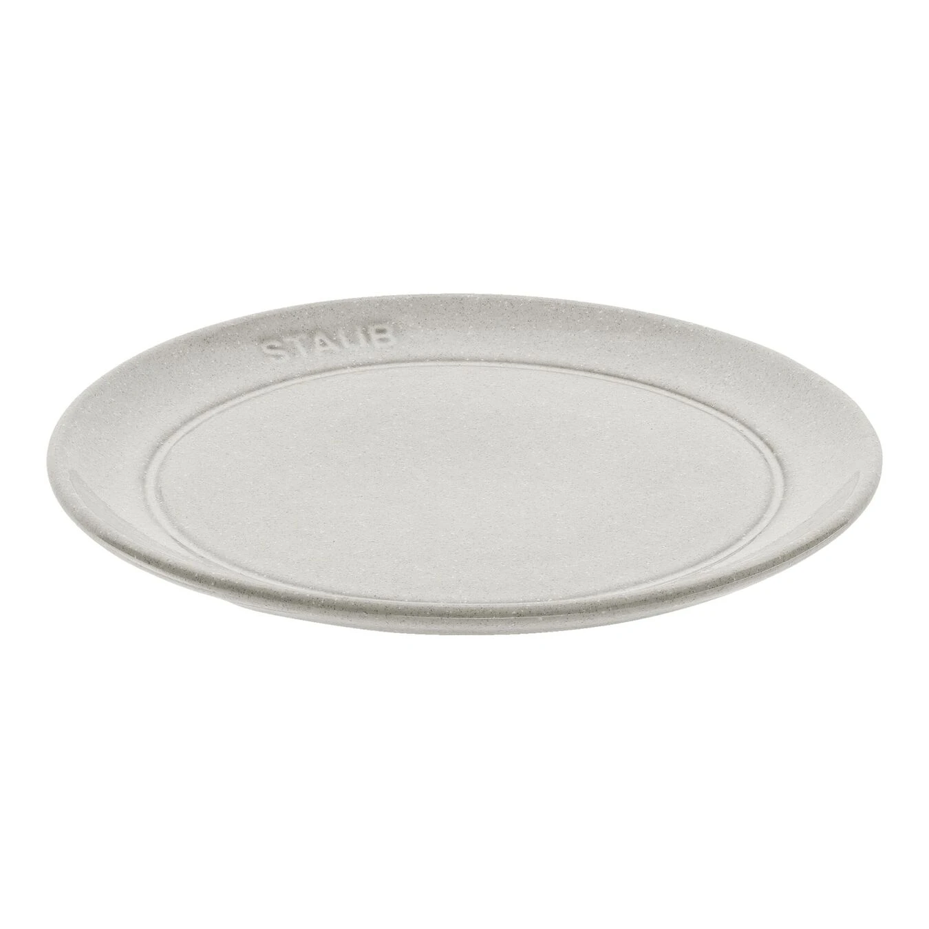 Staub Piatto Piano Rotondo - 15 Cm, Tartufo Bianco