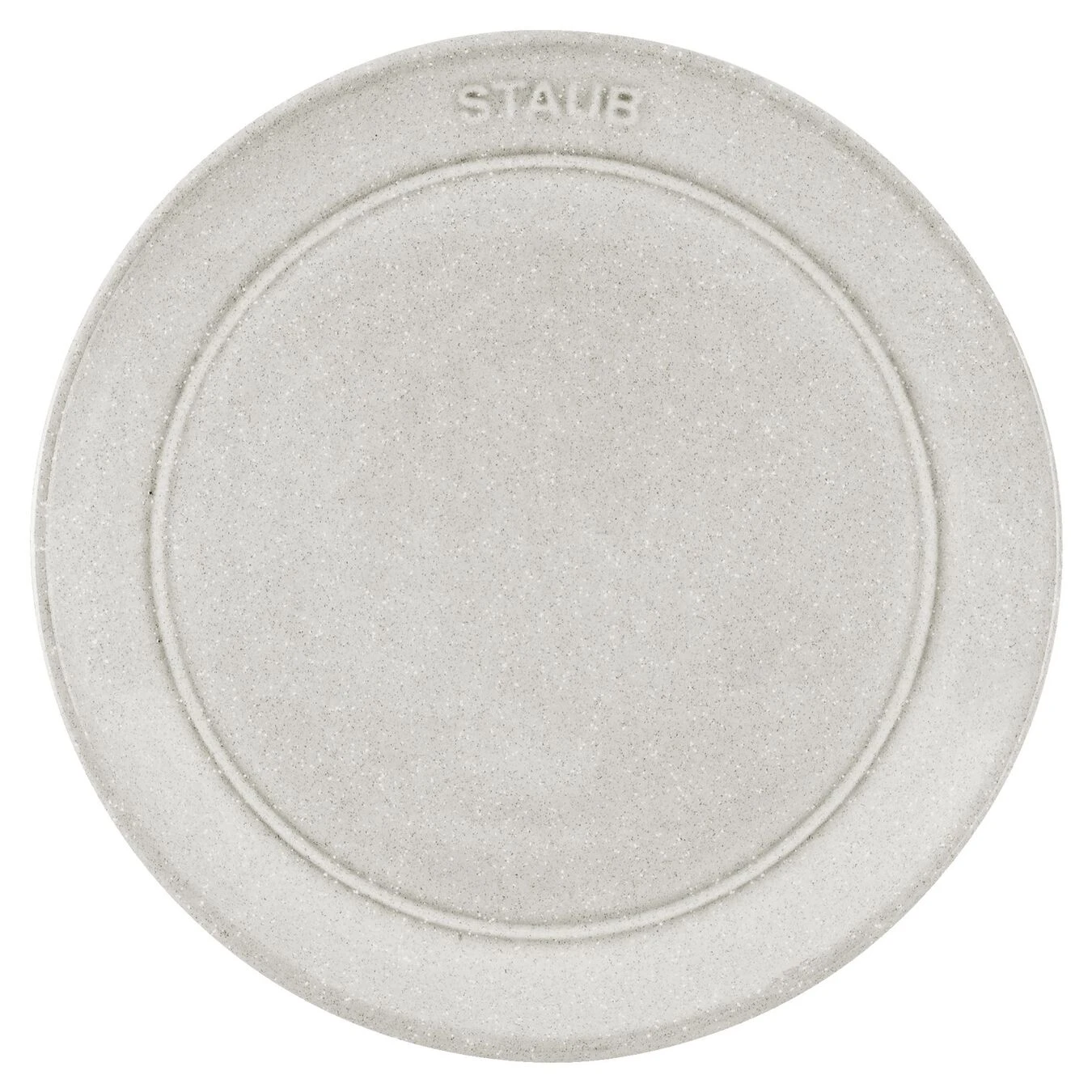 Staub Piatto Piano Rotondo - 15 Cm, Tartufo Bianco - immagine 2