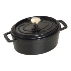 Staub Cocotte Ovale - 15 Cm, Nera