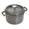 Staub Cocotte Rotonda - 16 Cm, Colore Grigio Grafite