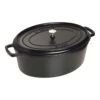 Staub Cocotte Ovale - 41 Cm, Nera