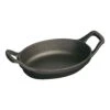 Staub Pirofila Ovale - 15 Cm, Nera