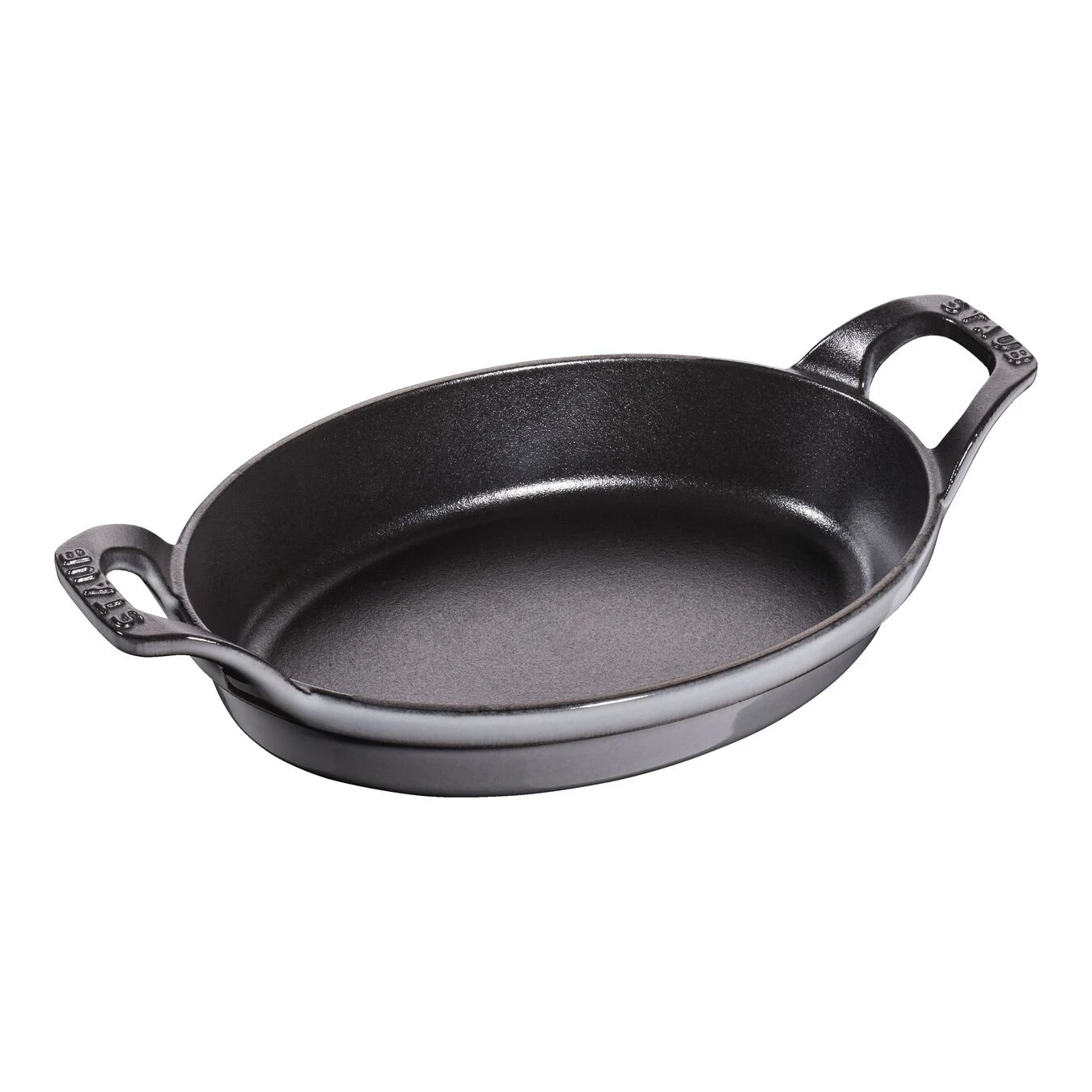 Staub Pirofila Ovale - 21 Cm, Colore Grigio Grafite