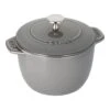 Staub Cocotte Per Riso 16 Cm, Rotondo, Grigio Grafite, Ghisa