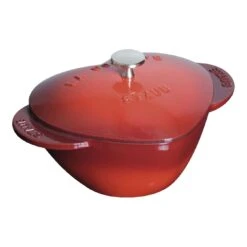 Staub Cocotte Cuore - 20 Cm, Ciliegia