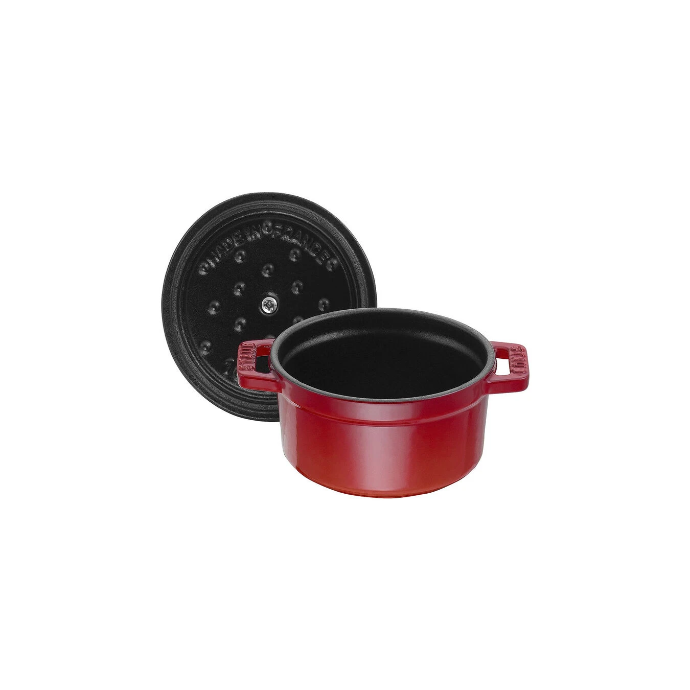 Staub Mini Cocotte Rotonda - 10 Cm, Ciliegia - immagine 5
