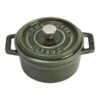 Staub Mini Cocotte Rotonda - 10 Cm, Basilico