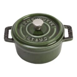 Staub Mini Cocotte Rotonda - 10 Cm, Basilico